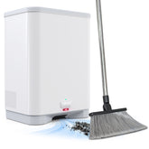 Touchless Vacuum Cleaner Automatic Sensors Dustpan Smart Trash Can Great for Pet Hair Food Dirt Kitchen Corded Canister Vacuum Bagless ,White